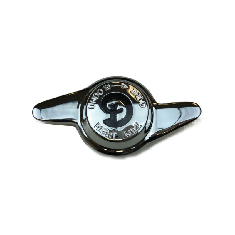 RIGHT HAND WHEEL SPINNER ("D" EMBODIED) (2 EARED):  DART
