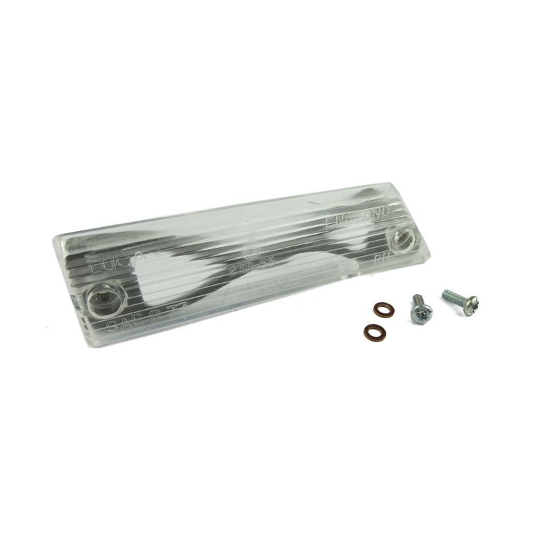 RH REVERSE LAMP LENS:  XJS