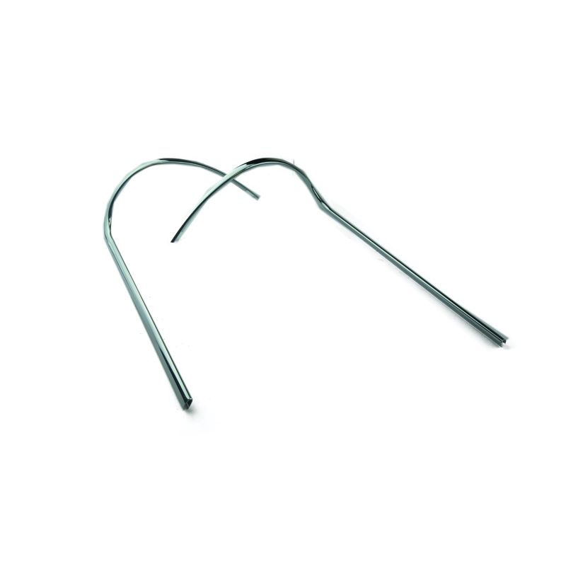 NUMBER PLATE BEADING (PAIR):  E-TYPE S1 DHC