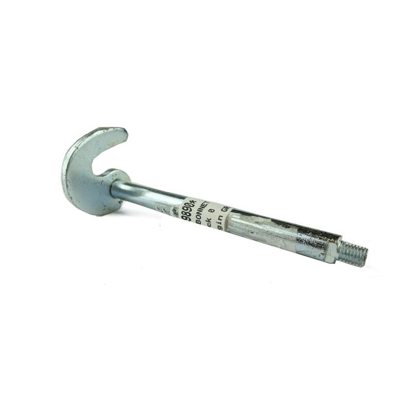 RH BONNET LOCK HOOK:  E-TYPE