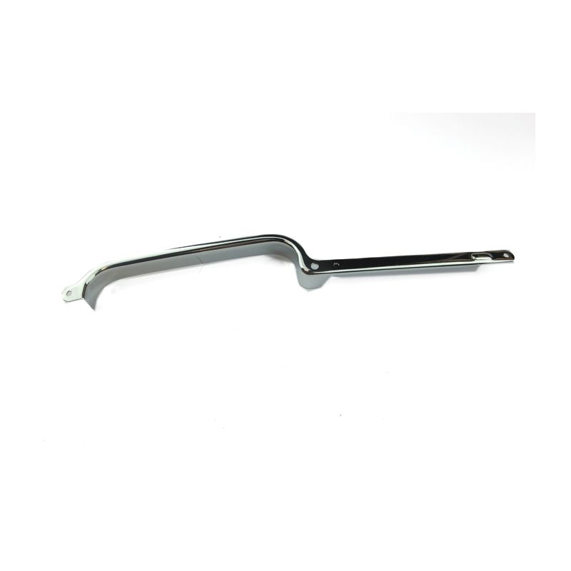 LH DOOR HANDLE RECESS (CHROME):  E-TYPE S1.5 S2