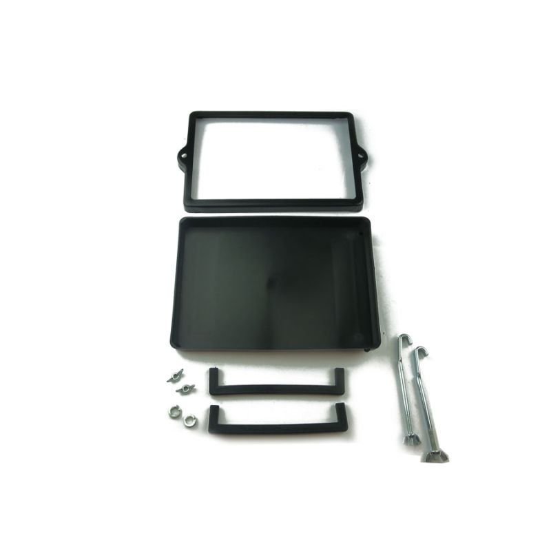 JAGUAR E-TYPE SERIES 1 & 2  BATTERY TRAY KIT BOX WITH CLAMP - C16473