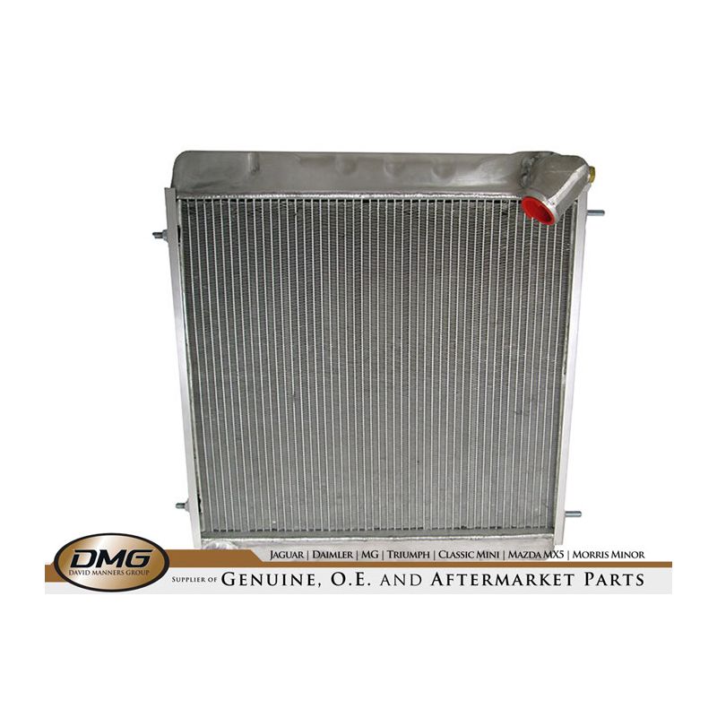 ALUMINIUM RADIATOR ASSEMBLY:  E-TYPE 3.8 (EARLY)