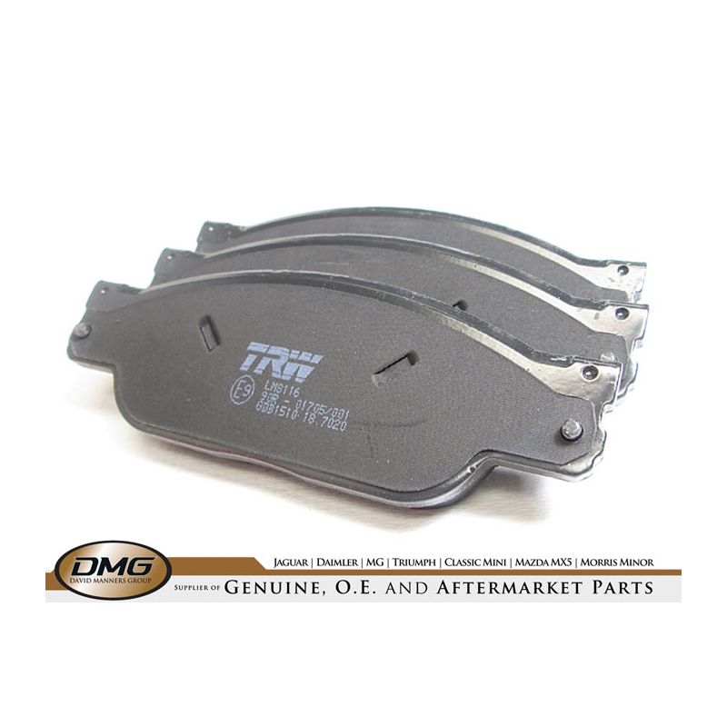 FRONT BRAKE PADS:  XJ 03>09 NON S/C