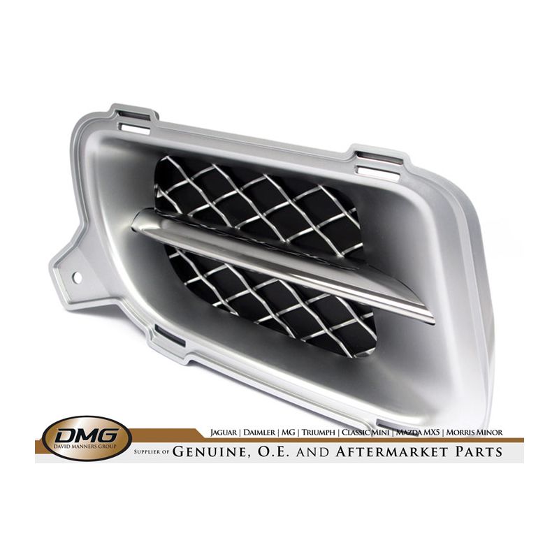 RH FOG LAMP COVER:  X350 FRONT BUMPER