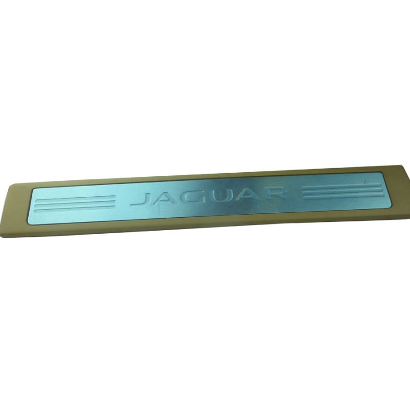 LH FRONT TREADPLATE  JAGUAR XF (CHAMPAGNE) - C2Z27890SEL