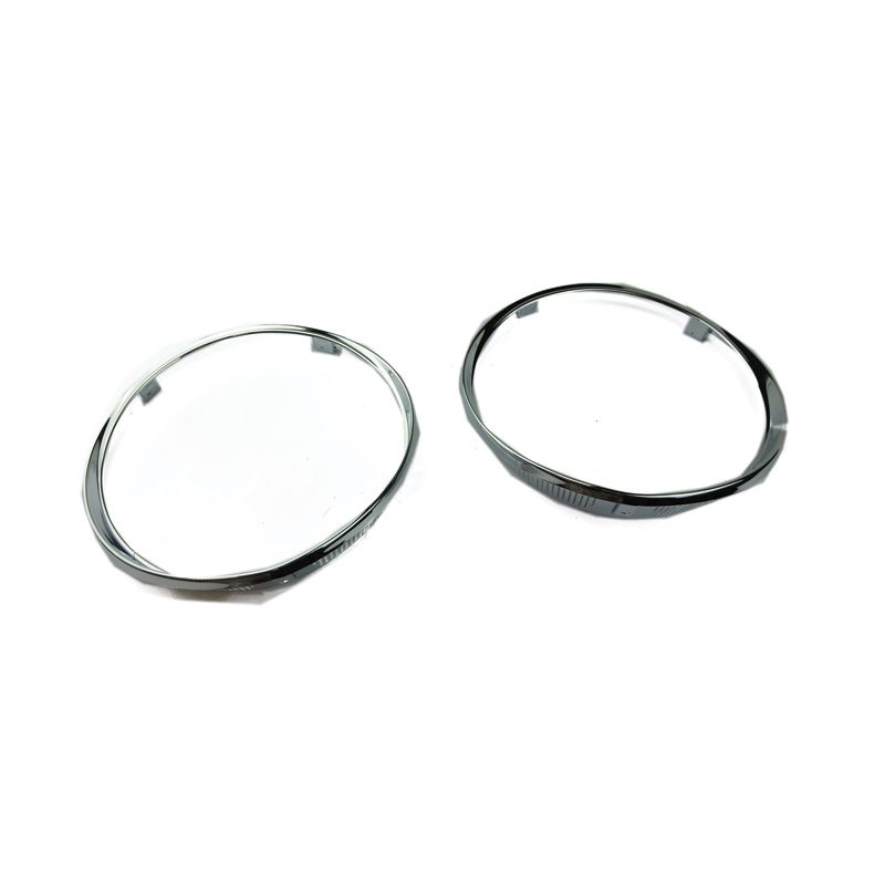 OUTER HEADLAMP RIM (PAIR) (7" LAMP):  XJ