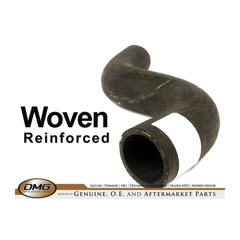 TOP RADIATOR HOSE WOVEN JAGUAR XJ6 S1 S2 - CAC2326