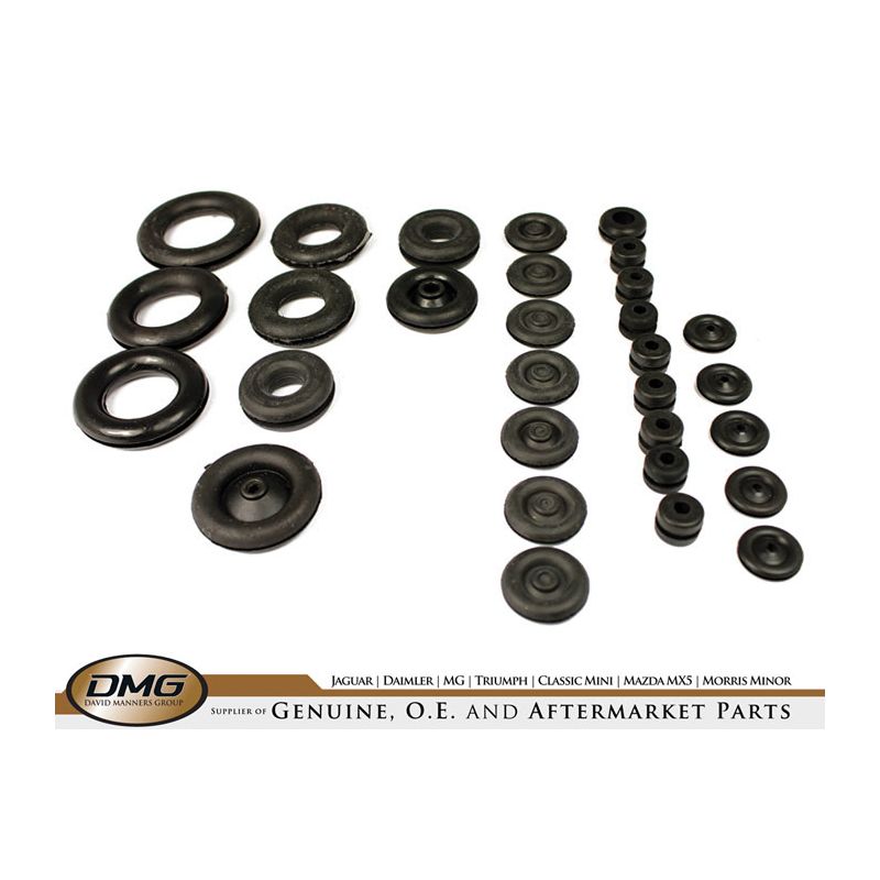 GROMMET SET  JAGUAR E-TYPE 4.2 SERIES 1 SERIES 2 - GAC1079