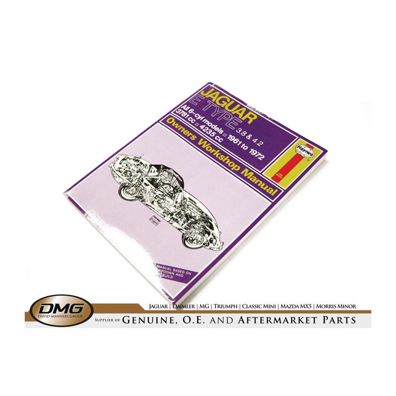 HAYNES MANUAL  JAGUAR E-TYPE 3.8 & 4.2 - HAY2