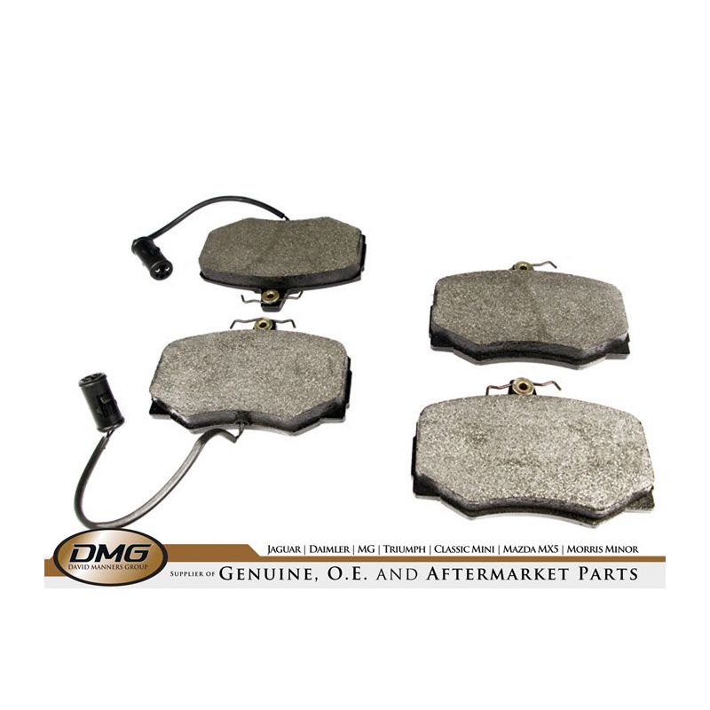 FRONT BRAKE PAD SET:  XJ40 EARLY