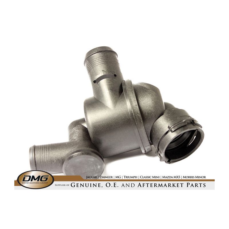 THERMOSTAT HOUSING:  S-TYPE, XF, X350 2.7D