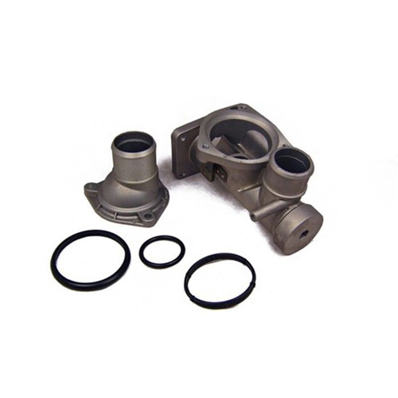 Upgraded Alloy Thermostat Housing Jaguar XJ8 (X308) / XK8 (X100) AJ82217 AJ86484