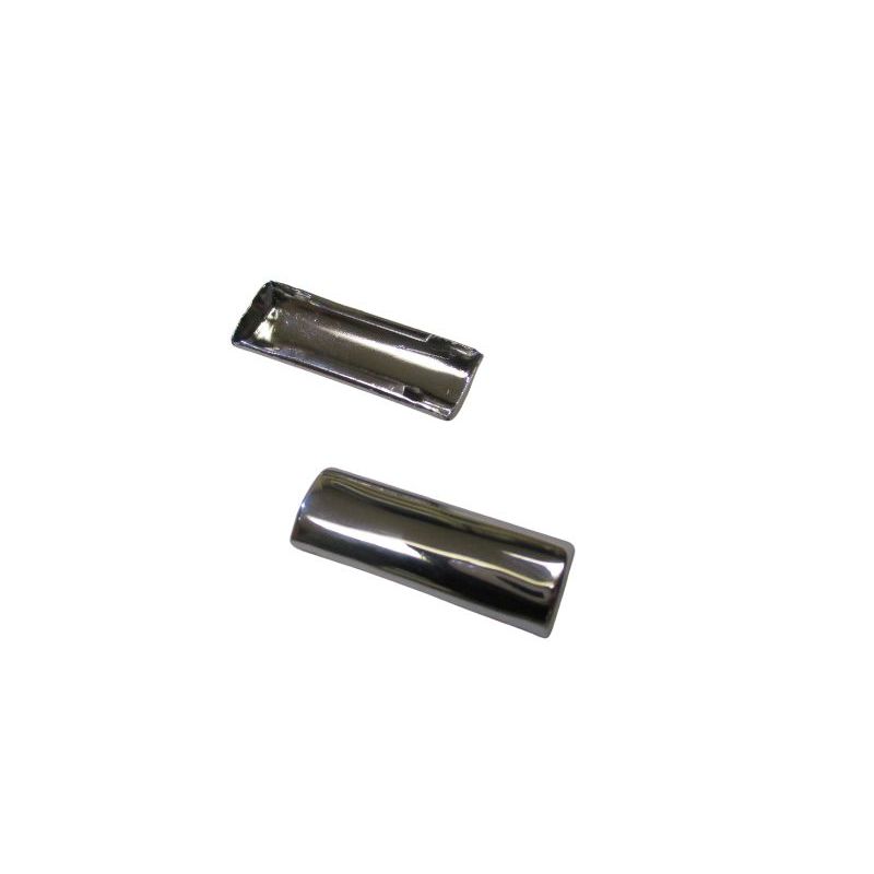 TOP B/C-POST MOULDING (PAIR)  JAGUAR MK2, V8 - BD17090 / BD17091