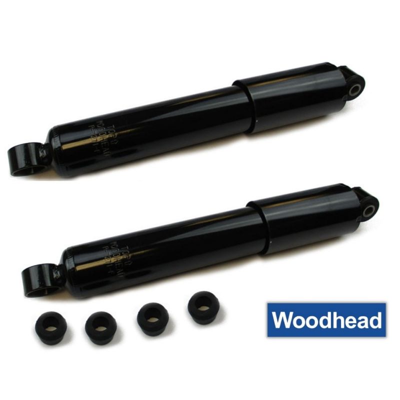 JAGUAR E-TYPE S1 S2 FRONT SHOCK ABSORBERS PAIR 3.8 & 4.2 (61-71) WOODHEAD C20011