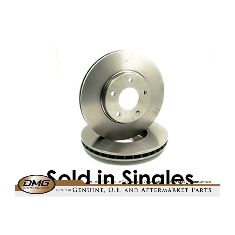 FRONT BRAKE DISC  JAGUAR XK8> VIN 031302, X308 - JLM20150