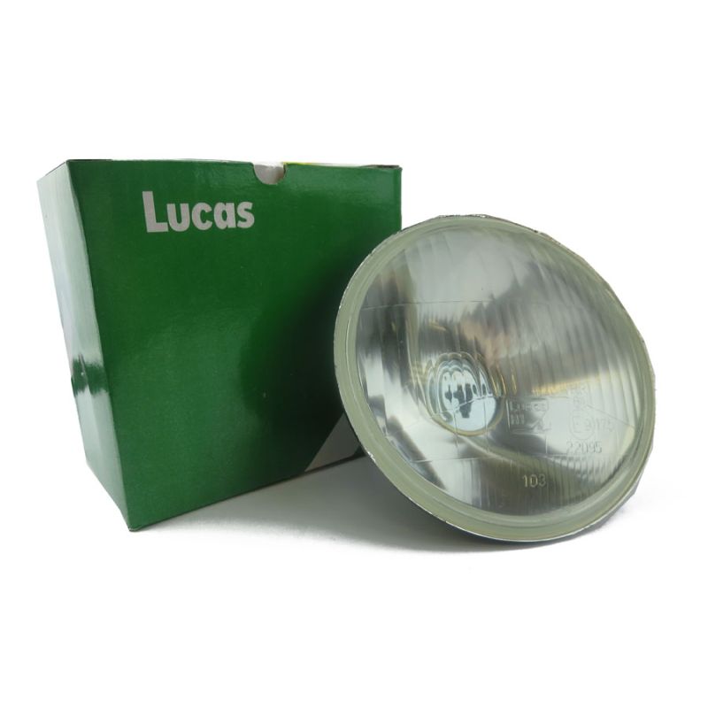 Lucas 5 3/4" Inch Sealed Main Beam Headlamp Conversion , No Pilot, Classic Cars