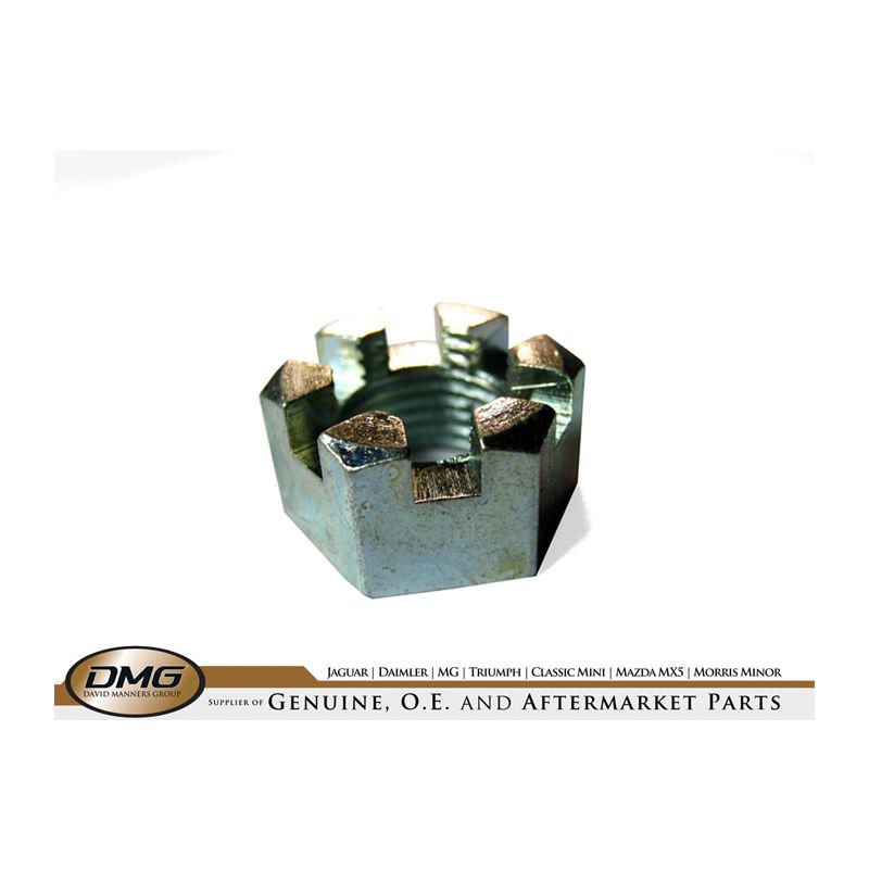 SLOTTED NUT   1/2" UNF:  MOST MODELS