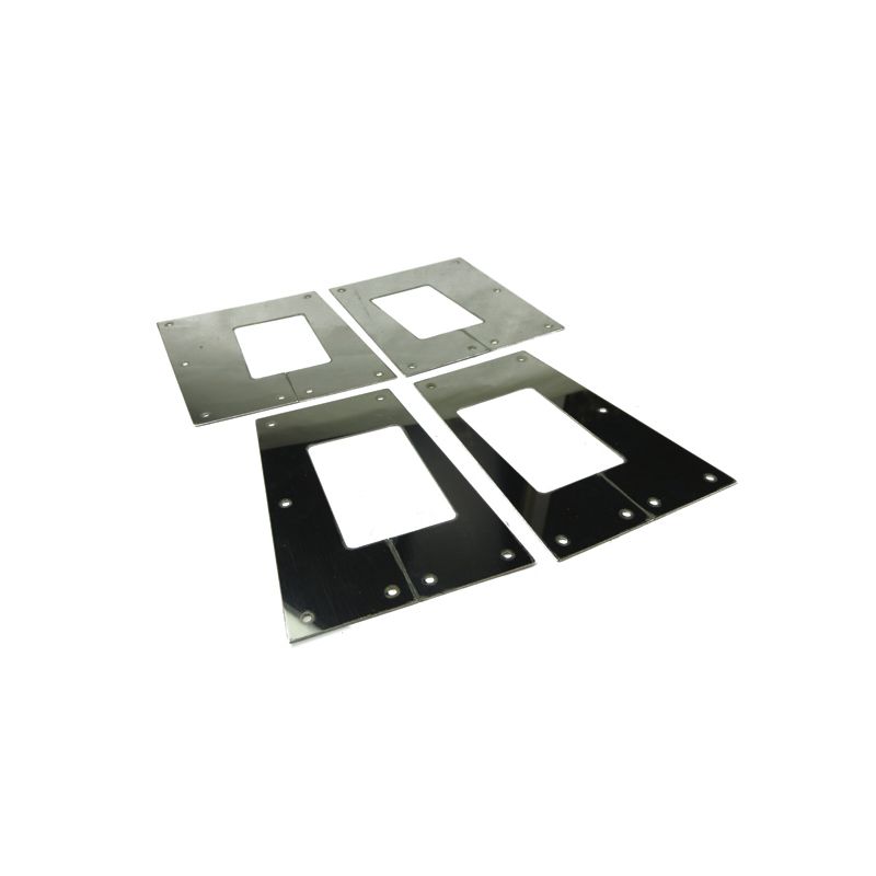 DOOR HINGE PLATE SET S/STEEL  DAIMLER DART - 26266
