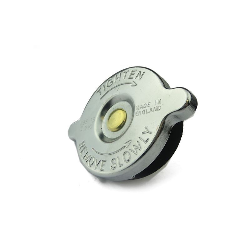 CHROME RADIATOR CAP (13 LB):  E-TYPE V12, XJ6, XJ12