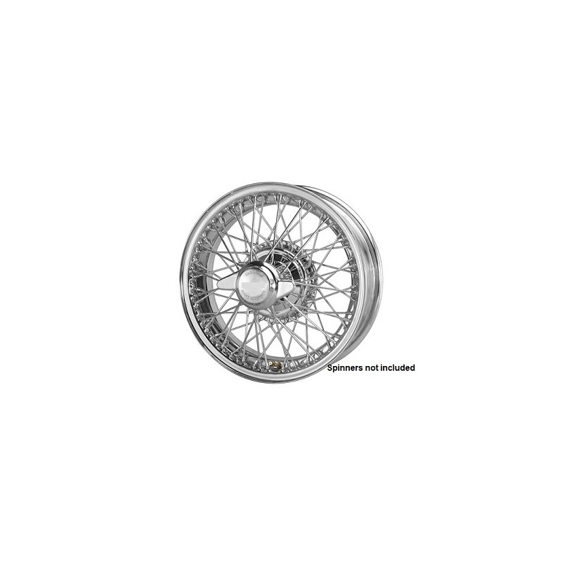 WIRE WHEEL (CHROME) 16"  JAGUAR XK MODELS - XW456C/2