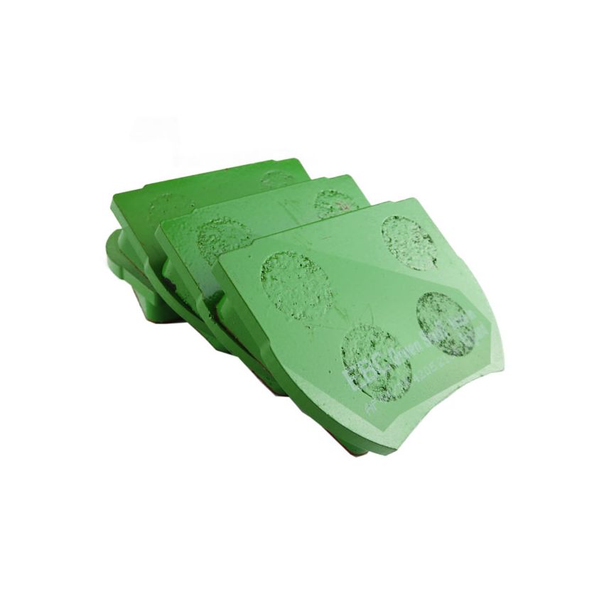 FRONT BRAKE PADS (GREENSTUFF):  DART