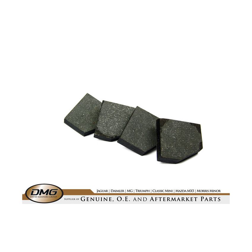 COU HANDBRAKE PADS:  DART, DB4 GT 61-63