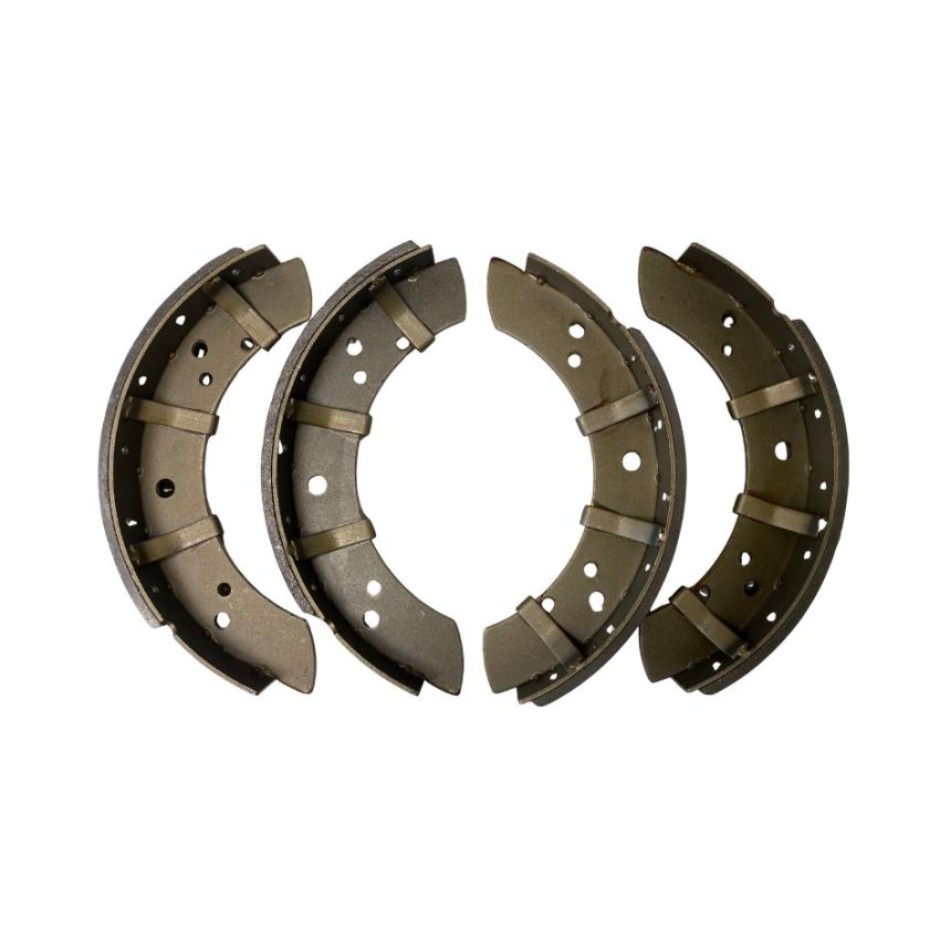 BRAKE SHOES SET (RIVETTED):  XK120, XK140