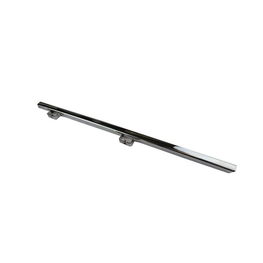 RH FRONT WINDOW GUIDE - STAINLESS STEEL:  DART