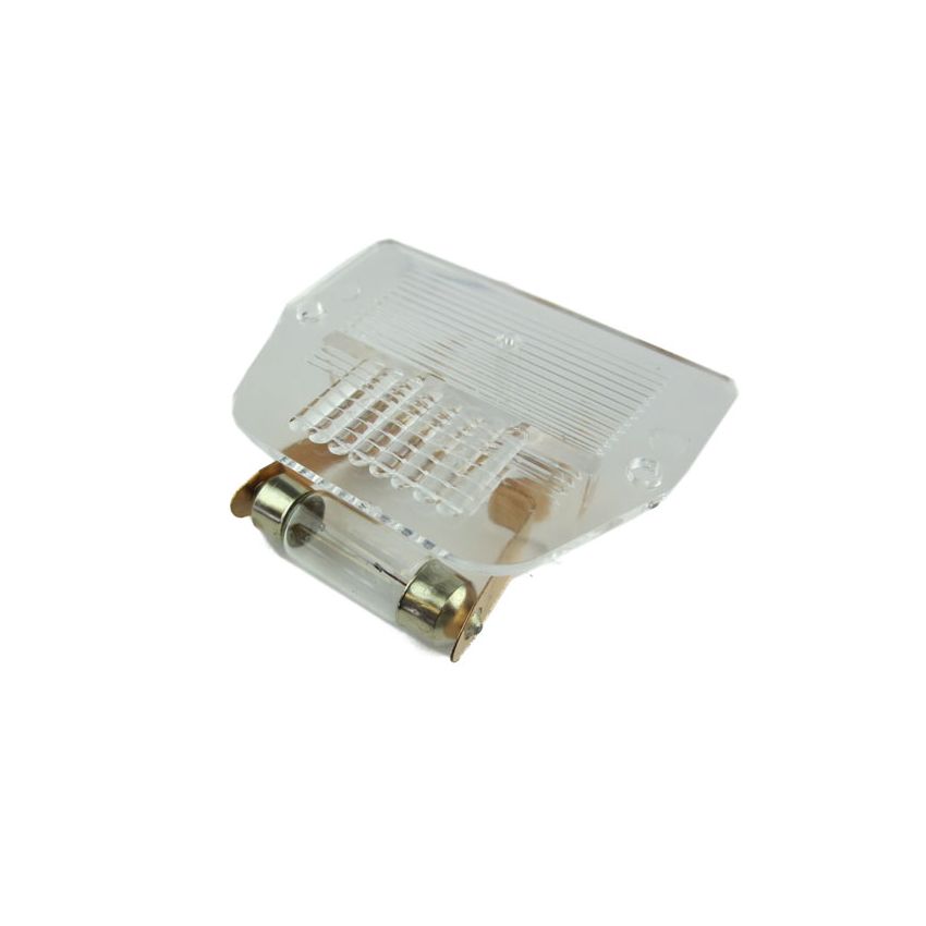 NUMBER PLATE LAMP LENS:  XJS