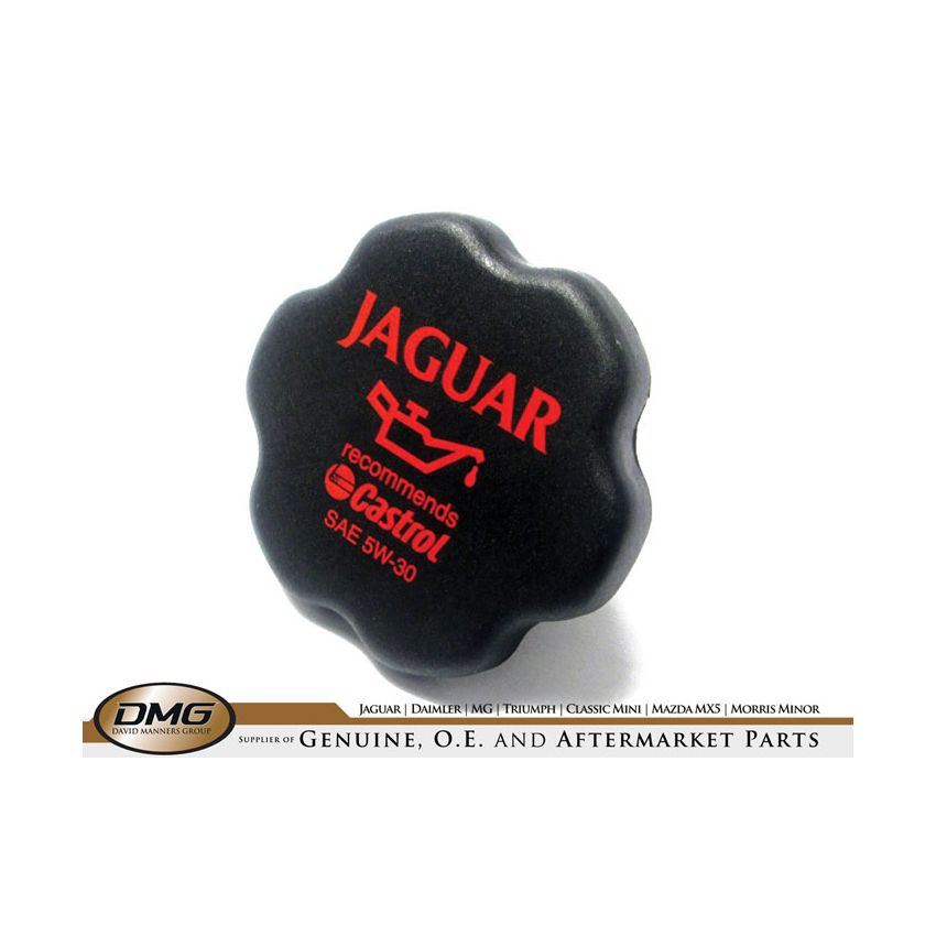 OIL FILLER CAP (GREY):  XF, XK8, X350, S-TYPE