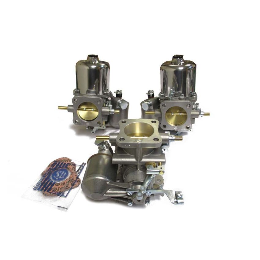SET CARBURETTORS (3):  E-TYPE S1 S2