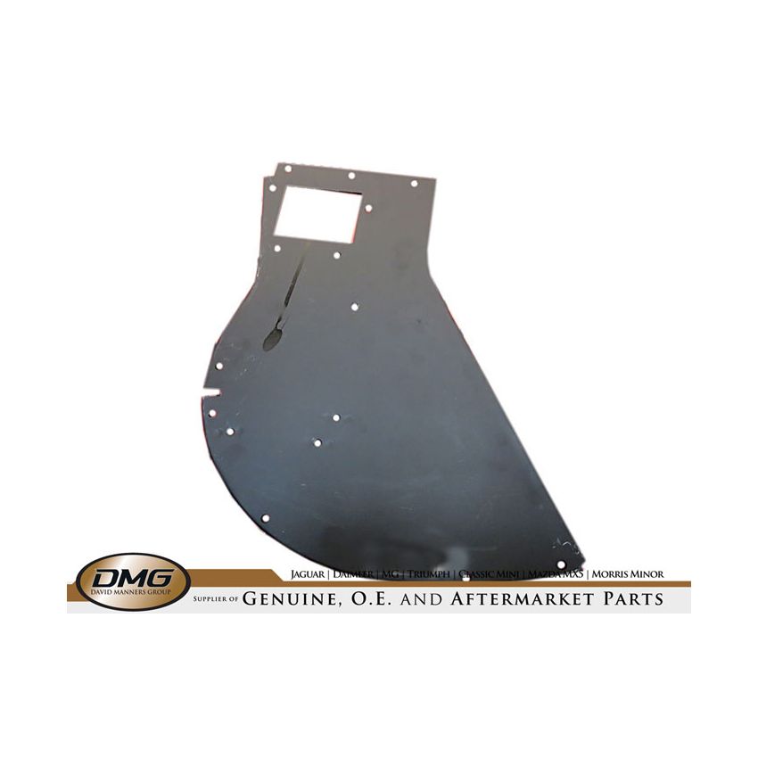 REAR BONNET MUDGUARD LH:  E-TYPE S1 S2