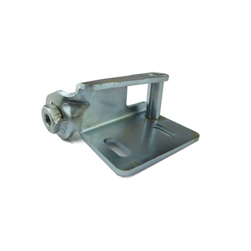 RH BONNET LOCK BRACKET:  E-TYPE