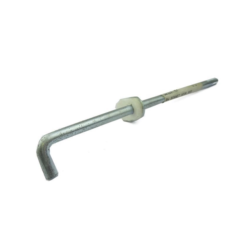 RH BONNET HOOK ROD:  E-TYPE