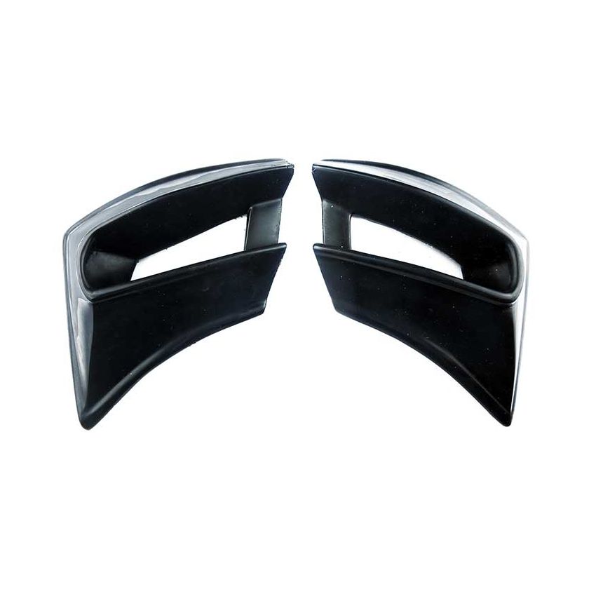 WINDSCREEN PILLAR PADS (ALUM):  XK120 ROADSTER