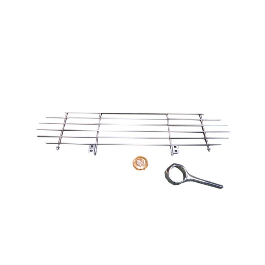 RADIATOR GRILLE:  E-TYPE V12