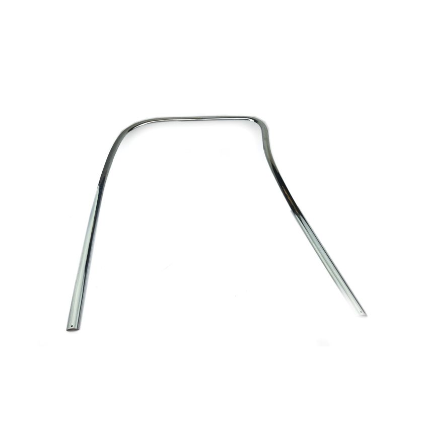 FRONT SCREEN CHROMES (PAIR):  XK120, XK140 DHC/FHC