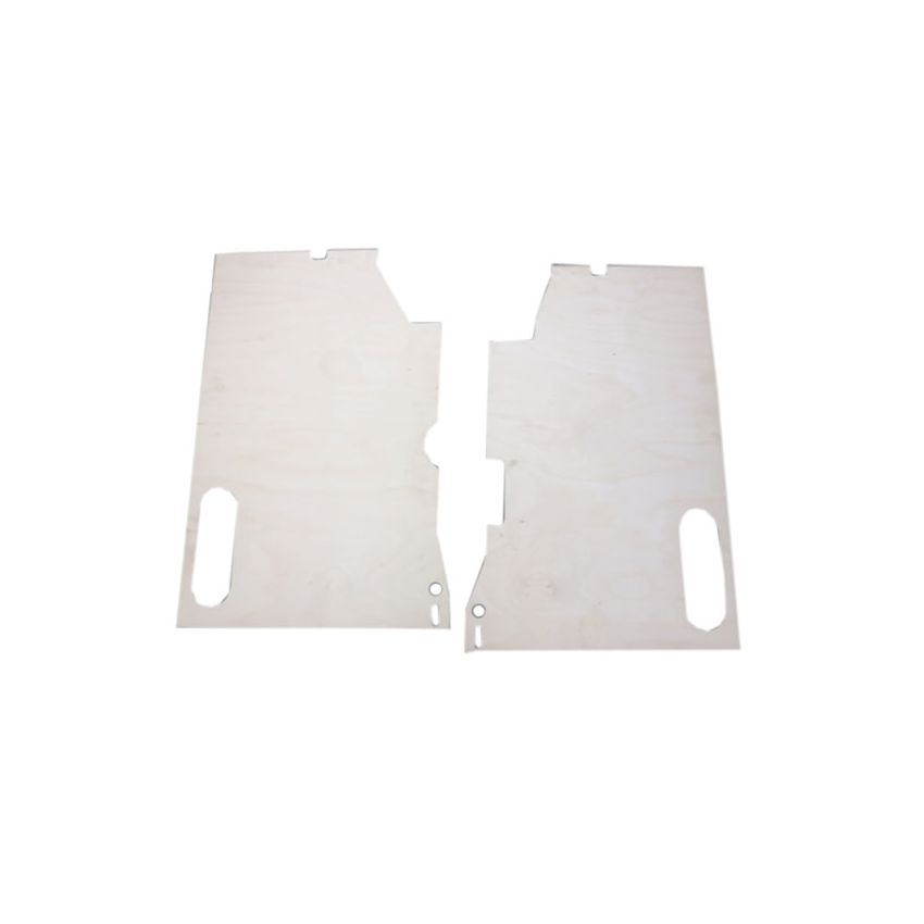 FRONT FLOORBOARDS (PAIR):  XK140 ROADSTER/DHC