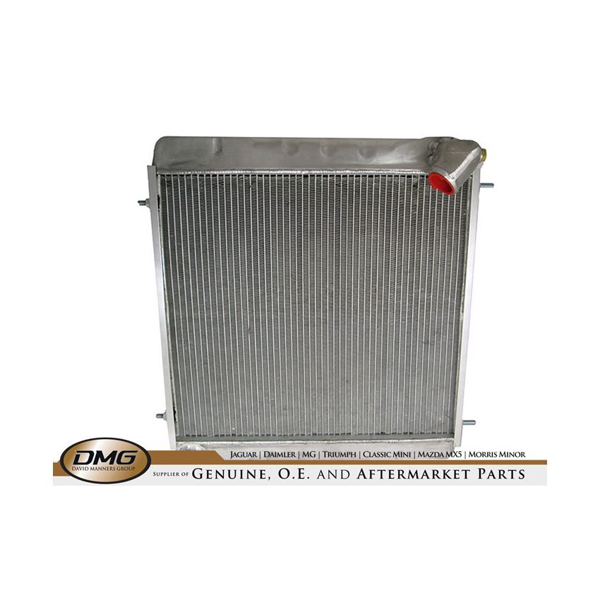 ALUMINIUM RADIATOR ASSEMBLY:  E-TYPE 3.8 (EARLY)