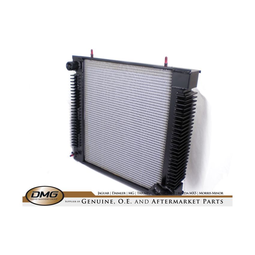 ALLOY RADIATOR (WITH FINS):  E-TYPE 3.8 EARLY