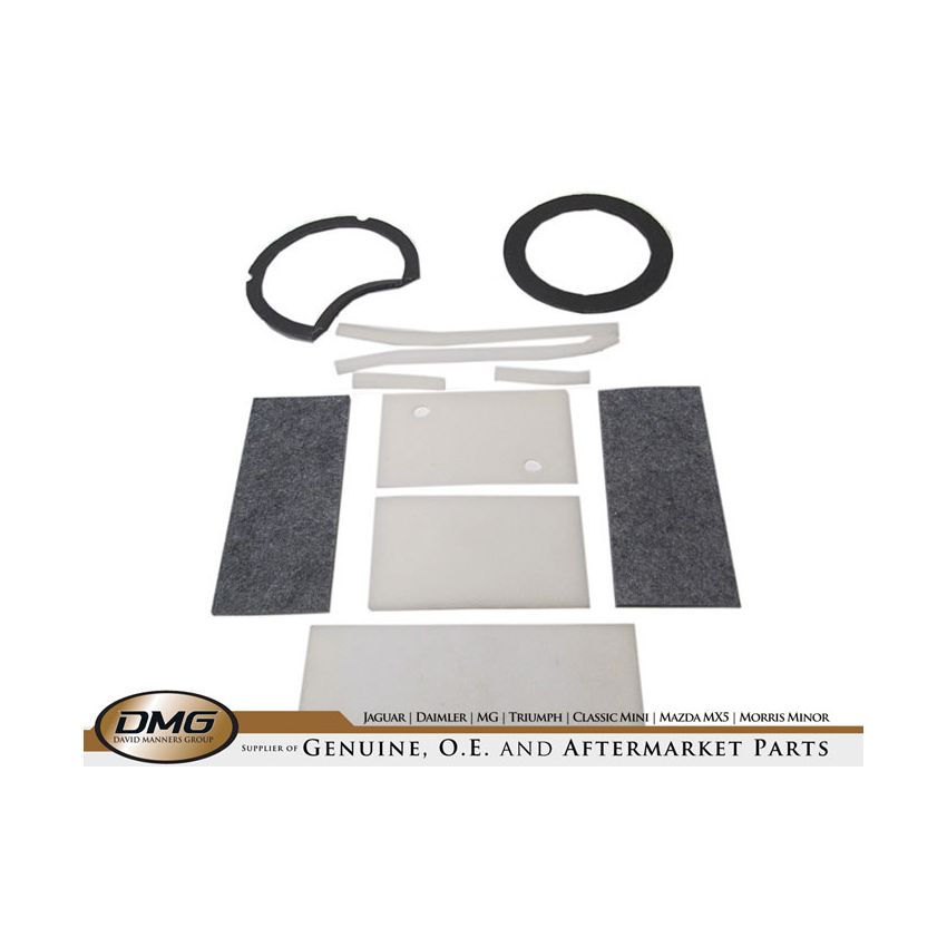 HEATER CASE FELTS:  E-TYPE S1