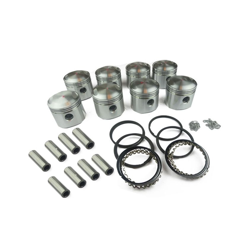 PISTON SET +60:  V8, DART