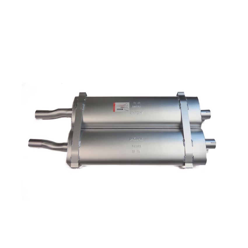 TWIN SILENCER ASSEMBLY:  E-TYPE S1 S2