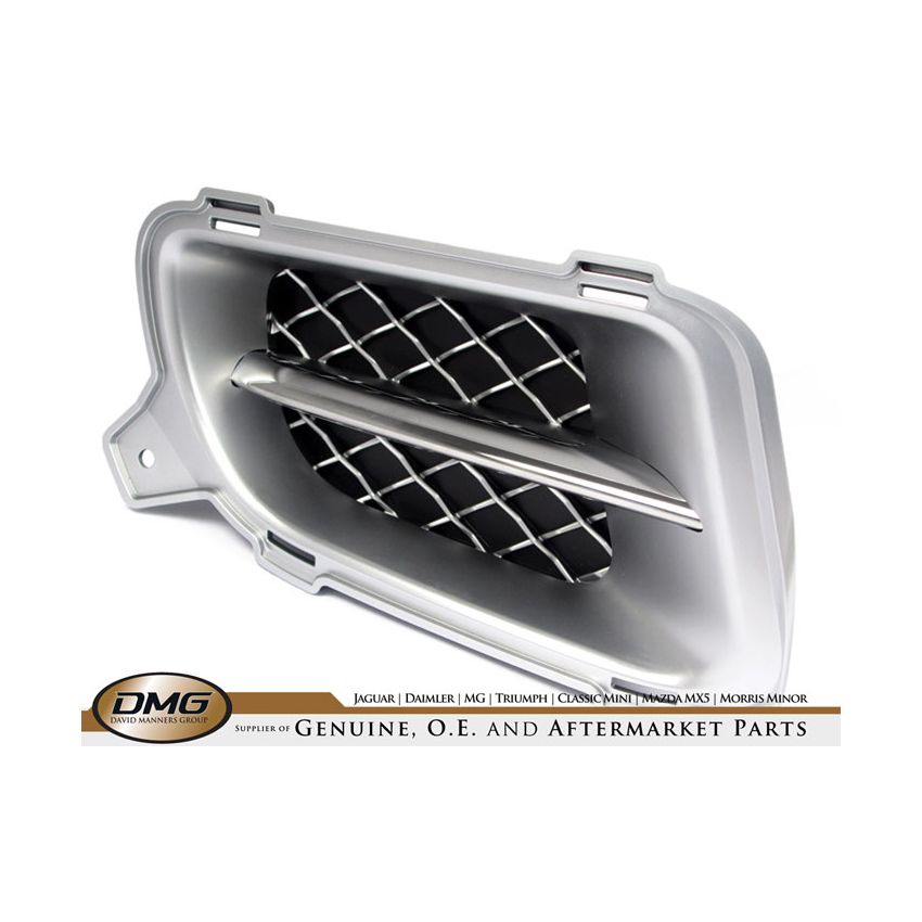 RH FOG LAMP COVER:  X350 FRONT BUMPER