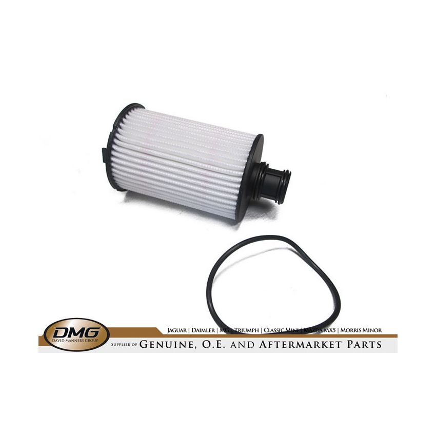 OIL FILTER ELEMENT:  NEW XK, XF, NEW XJ 5.0