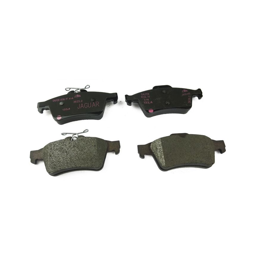 REAR BRAKE PAD SET:  XF, XK, XJ NON 5.0 S/C