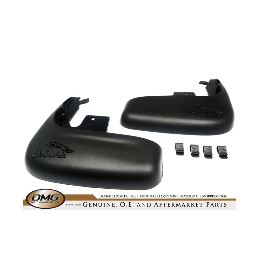 FRONT MUDFLAPS:  X-TYPE > VIN J40141