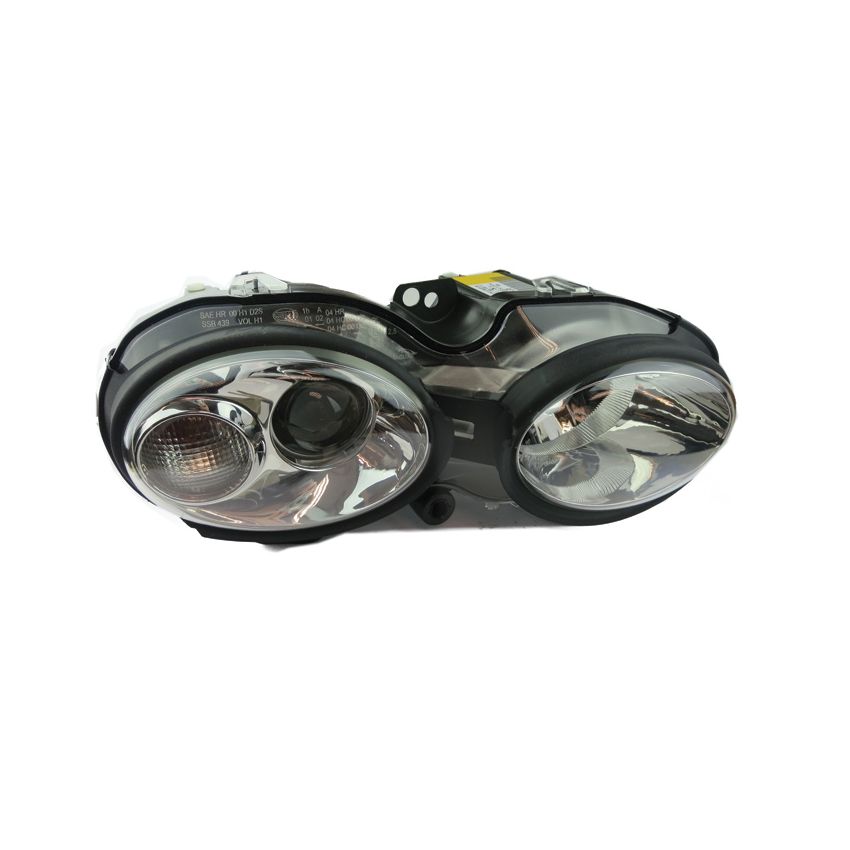 HEADLAMP O/S:  X-TYPE (RHD) (WITH P/W)
