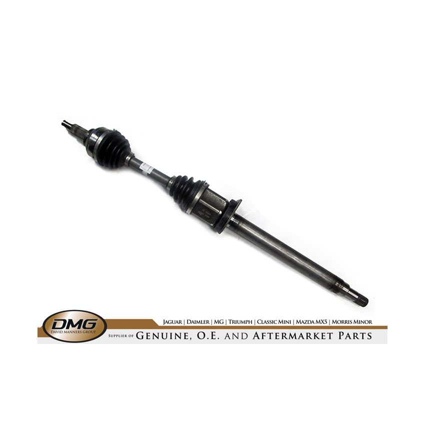 RH FRONT DRIVE SHAFT:  X-TYPE 2.2TD FWD MANUAL
